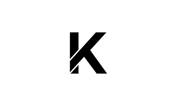 KT initial letters logo or KT monogram