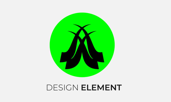 Contemporary Abstract Logo Concept Creative Geometric Mark for Corporate and Startup Branding