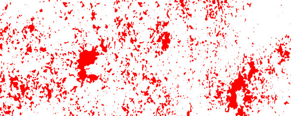 Red ink splash pattern with random splatters and stains, ideal for grunge posters, creative backgrounds, and expressive graphic design elements.
