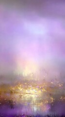 Obraz premium Light leaks Lens flare holographic effect vertical background. Texture of retro film overly, image with scratch, dust and lights