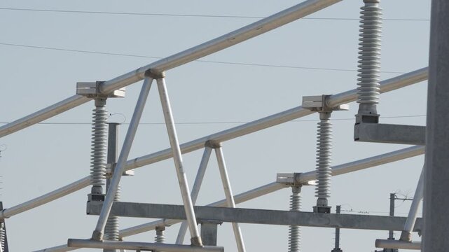 Electrical power distribution sub-station 