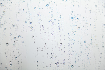Raindrops on the car sunroof. Raindrops on the car sunroof. Monterey Park, Los Angeles County, California winter. Pineapple Express (Atmospheric river). Climate of California
