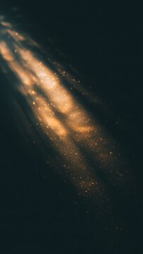 Light leaks Lens flare holographic effect vertical background. Texture of retro film overly, image with scratch, dust and lights
