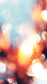 Light leaks Lens flare holographic effect vertical background. Texture of retro film overly, image with scratch, dust and lights