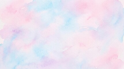 Abstract Soft Pastel Watercolor Background