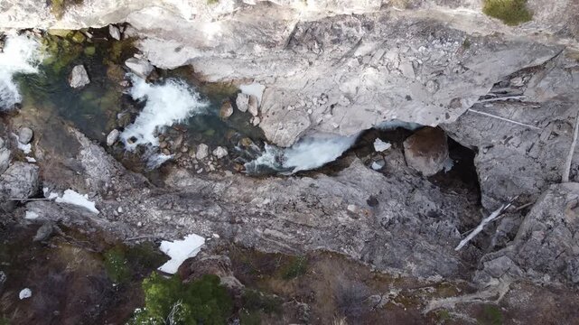 Natural Bridge waterfall