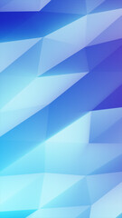 Obraz premium Clean abstract blue polygonal background with soft gradients and geometric shapes, ideal for technology, corporate design, and modern digital presentations