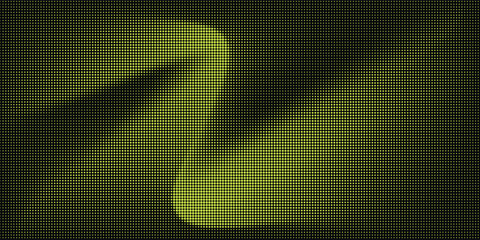 Fototapeta premium Green dot halftone pattern background vector. Abstract digital wave texture symbol for technology wallpaper, modern graphic design, and futuristic backdrop set. Vector Illustration.