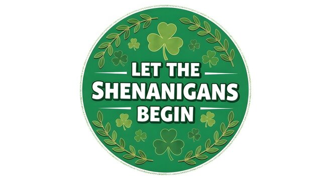 Let the shenanigans begin with a vibrant and festive st. patrick's day celebration