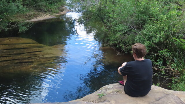 girl in the river