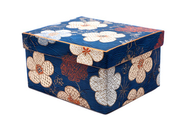 Kimono storage box isolated on white background
