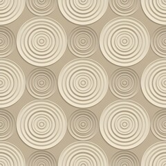 Versatile High-Resolution Seamless Pattern of Gentle Concentric Circles for Various Background Uses