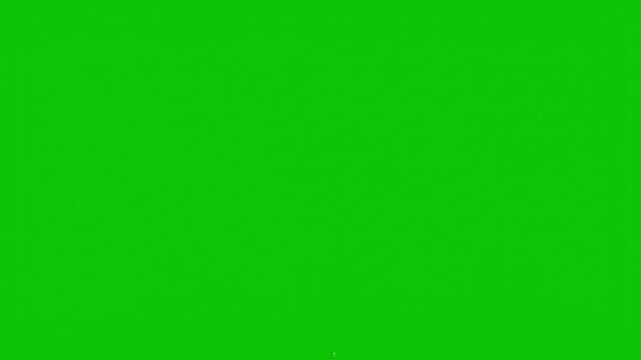Green Screen Background in Solid Color with Bright Lighting for Chroma Keying