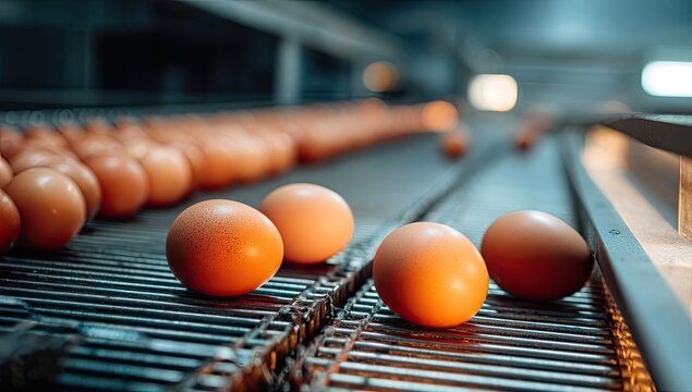 Automated Egg Sorting and Grading on a Modern Production Line.
