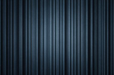 Obraz premium Dark Blue Vertical Fabric Texture Background with Spotlight Effect.