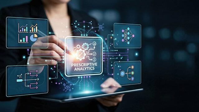 Prescriptive analytics platform predictive analytics platform data visualization dashboard machine learning optimization