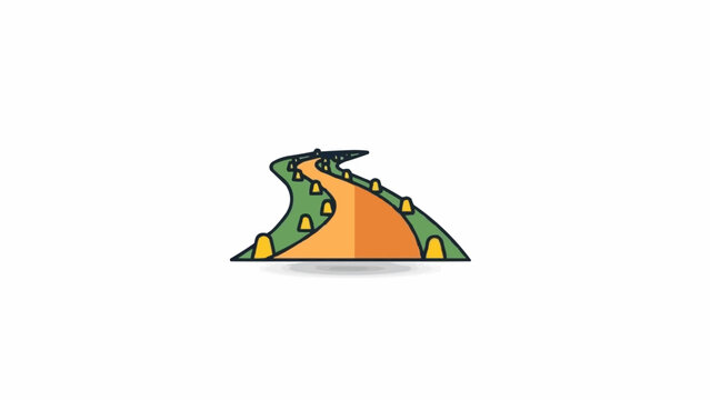 Colorful illustration of a lizard head.