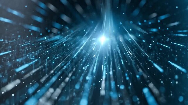 fiber optics background with lots light spots