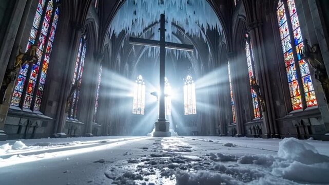 Engel in einer Kirche
