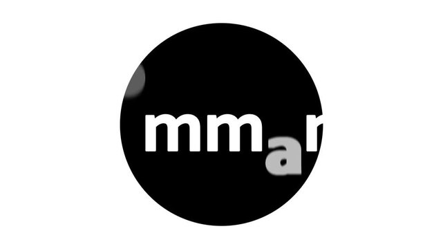 Modern command button with sleek design