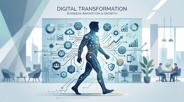 Digital Transformation: Business Innovation and Growth with AI and Data Integration