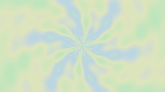 Soft pastel colored abstract floral pattern with radial symmetry and gentle gradient effects creating a calming and serene visual background texture