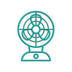 Air Fan icon design template