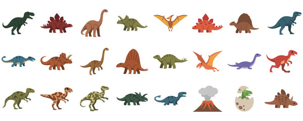 Dinosaur Collection Illustration Set