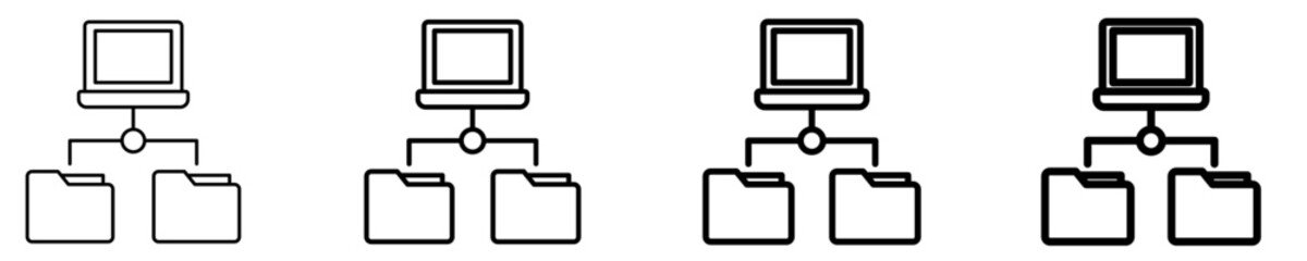 Shared Icon Set Different Style Collection