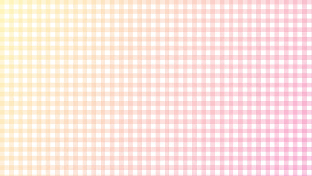 Abstract Pink Gingham Checkered Gradient Background Pattern