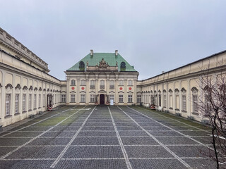 Fototapeta premium The Tin-Roofed Palace in Warsaw, Poland