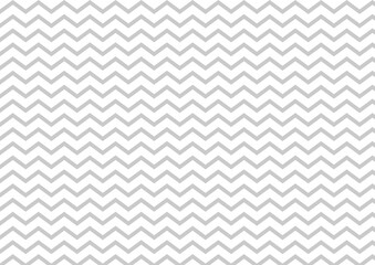 ギザギザ波模様横の背景イラスト・白地にグレー