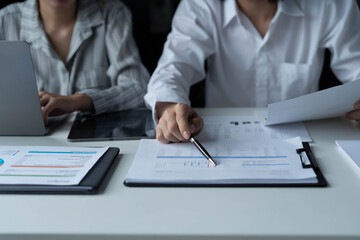 Business people working together in office