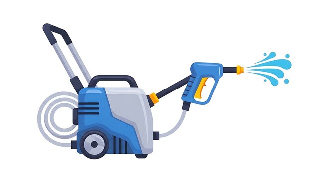 Electric Pressure Washer Cleaning Equipment.