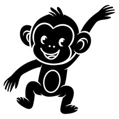 monkey animal icon