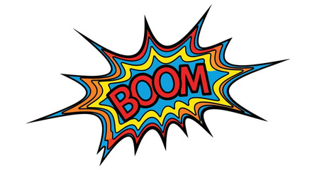 Boom Comic Book Explosion Sound Effect © adel