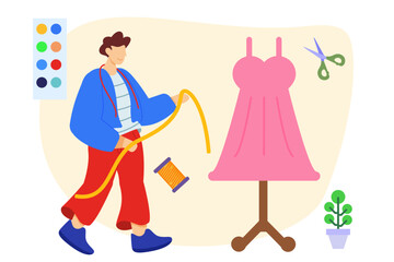 woman with shopping bags vector