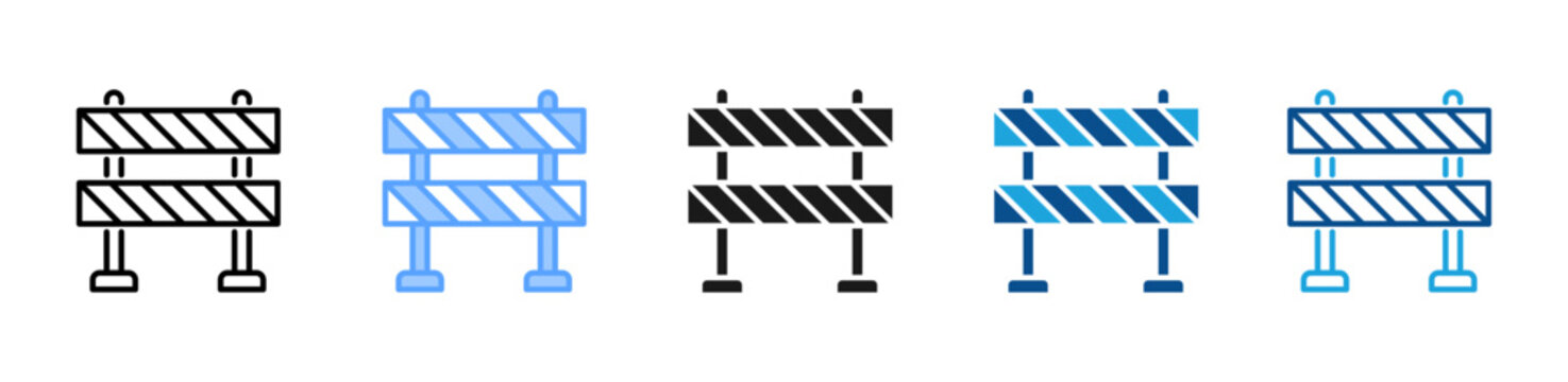 Boundary icon multiple style and collection