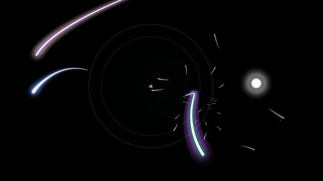 Black and Gray Neon Blob Dark Accelerating Diagonal Abstract Motion Loop, 2K Seamless Video Background for Creative Design v20260302113932