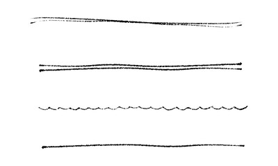 ラフな線の手描きイラスト