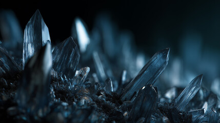 ダークな水晶群