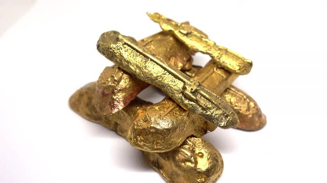 A stack of orichalcum ingots.