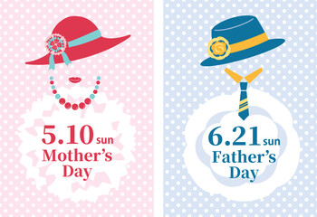 【2026年】母の日・父の日　おしゃれな見出しセット