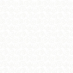 Floral Pattern Design Delicate Flower Repeat For Textiles Fashion And Homeware Neutral Tones Minimalist Aesthetic Subtle Texture Elegant Surface Design White And Off-White