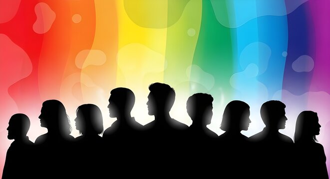 Cartel de diversidad e inclusi&oacute;n.
 Concepto de diversidad, equidad e inclusi&oacute;n.
 IA generativa