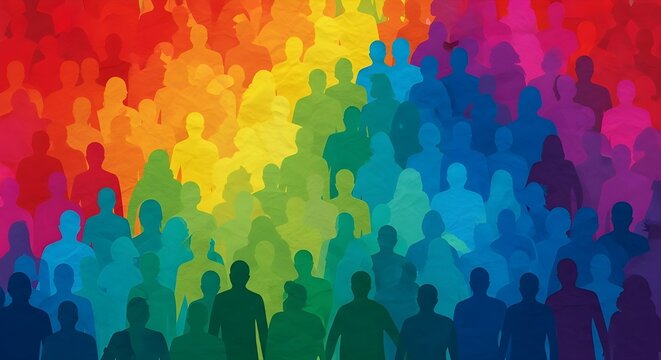 Diversidad de los empleados e inclusi&oacute;n de los trabajadores en el lugar de trabajo como personas diversas que trabajan juntas en la sociedad y celebraci&oacute;n de la tolerancia internacional de la integrac