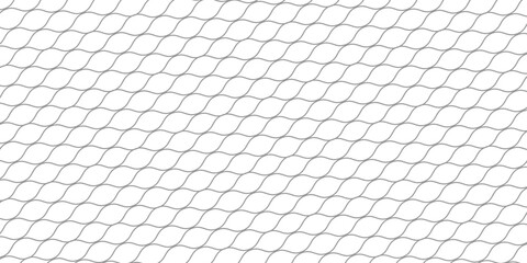 Mesh texture for fishing nets. Seamless black pattern for sportswear or soccer goal, volleyball net, basketball hoop, hockey, athletics. © Aril