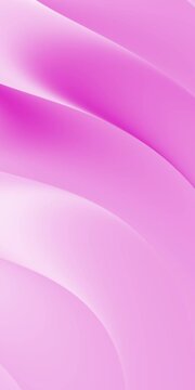 Smooth pink fluid gradient abstract background. Vertical video loop