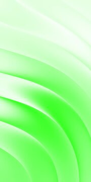 Smooth green fluid gradient abstract background. Vertical video loop