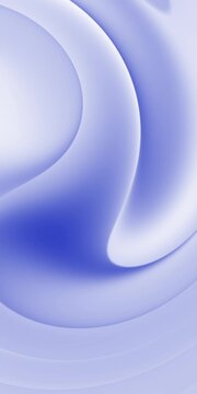 Elegant blue gradient abstract flow background. Seamless loop vertical video